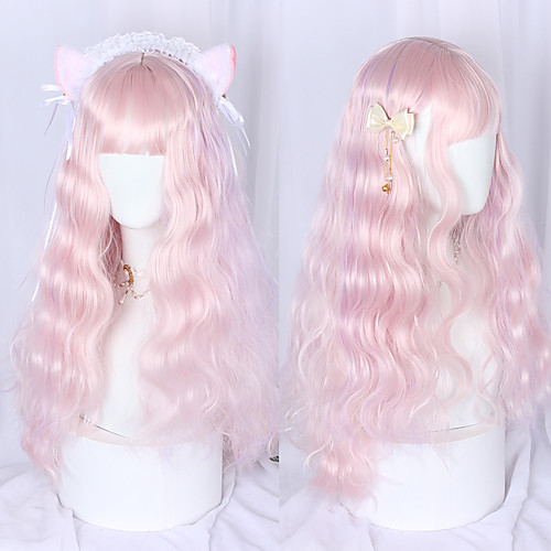 PinkPurple Sweet Style Lolita Wig 70 inch Cosplay Wigs Lolita Wig Halloween Wigs
PinkPurple Sweet Style Lolita Wig 70 inch Cosplay Wigs Lolita Wig Halloween Wigs