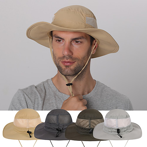 Women's Men's Sun Hat Fishing Hat Fisherman Hat Hiking Hat 1 PCS Outdoor Portable Sunscreen UV Resistant Ultraviolet Resistant Hat Solid Color Nylon Dark Grey Army Green Grey for Camping / Hiking
Women's Men's Sun Hat Fishing Hat Fisherman Hat Hiking Hat 1 PCS Outdoor Portable Sunscreen UV Resistant Ultraviolet Resistant Hat Solid Color Nylon Dark Grey Army Green Grey for Camping / Hiking