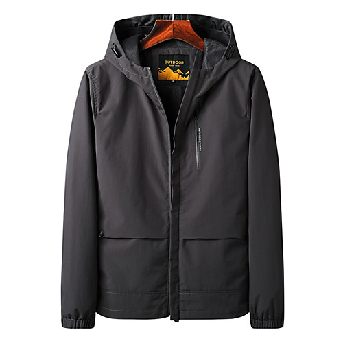 Men's Hiking Jacket Outdoor Solid Color Windproof Breathable Quick Dry Warm Hoodie Nylon Full Length Visible Zipper Fishing Climbing Beach Black Army Green Grey Ivory Dark Blue
Men's Hiking Jacket Outdoor Solid Color Windproof Breathable Quick Dry Warm Hoodie Nylon Full Length Visible Zipper Fishing Climbing Beach Black Army Green Grey Ivory Dark Blue