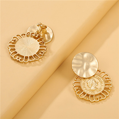 metal portrait asymmetrical earrings exquisite personality earrings ear clips female
metal portrait asymmetrical earrings exquisite personality earrings ear clips female