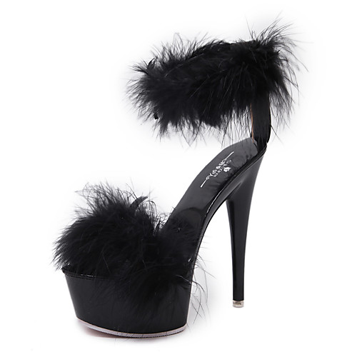 Women's Sandals Stiletto Heel Round Toe PU Buckle Solid Colored White Black Pink
Women's Sandals Stiletto Heel Round Toe PU Buckle Solid Colored White Black Pink