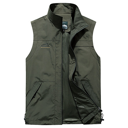 Men's Hiking Vest / Gilet Fishing Vest Winter Outdoor Lightweight Breathable Wear Resistance Multi Pocket Vest / Gilet Top Single Slider Camping / Hiking Hunting Fishing Black Red Army Green Khaki
Men's Hiking Vest / Gilet Fishing Vest Winter Outdoor Lightweight Breathable Wear Resistance Multi Pocket Vest / Gilet Top Single Slider Camping / Hiking Hunting Fishing Black Red Army Green Khaki