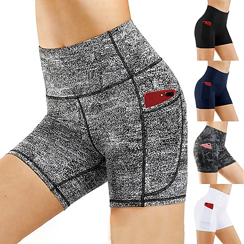 Women's High Waist Compression Shorts Running Tight Shorts Athletic with Phone Pocket Yoga Fitness Running Exercise Tummy Control Butt Lift Breathable Sport Solid Colored Navy White Black Dark Gray
Women's High Waist Compression Shorts Running Tight Shorts Athletic with Phone Pocket Yoga Fitness Running Exercise Tummy Control Butt Lift Breathable Sport Solid Colored Navy White Black Dark Gray