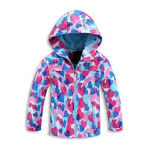 Girls' Hiking Softshell Jacket Hiking Windbreaker Hiking Fleece Jacket Winter Outdoor Leaf Waterproof Windproof Warm Quick Dry Jacket Hoodie Winter Jacket Fishing Climbing Running Blue / Kid's
Girls' Hiking Softshell Jacket Hiking Windbreaker Hiking Fleece Jacket Winter Outdoor Leaf Waterproof Windproof Warm Quick Dry Jacket Hoodie Winter Jacket Fishing Climbing Running Blue / Kid's