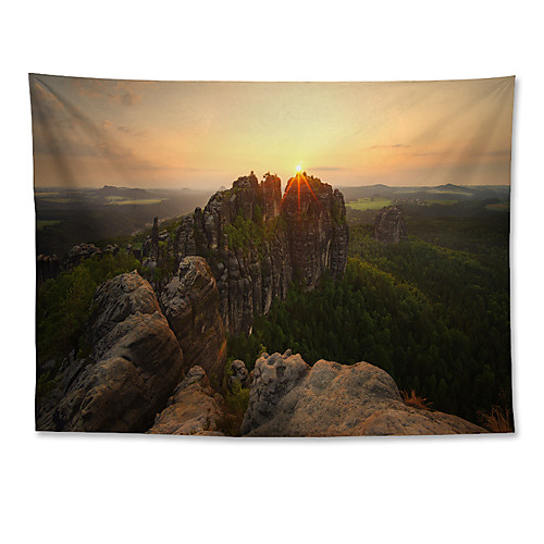Wall Tapestry Art Decor Blanket Curtain Hanging Home Bedroom Living Room Grand Polyester Sunset Iandscape
Wall Tapestry Art Decor Blanket Curtain Hanging Home Bedroom Living Room Grand Polyester Sunset Iandscape