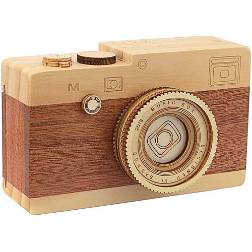 Music Box Camera 1 pcs Gift Home Decor Wooden For Kid's Adults' Boys and Girls
Music Box Camera 1 pcs Gift Home Decor Wooden For Kid's Adults' Boys and Girls
