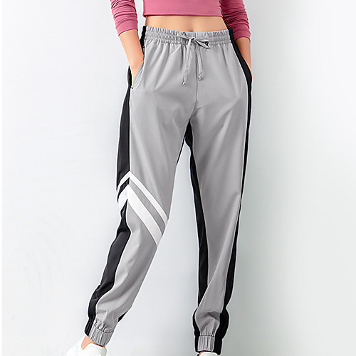 Women's Sweatpants Jogger Pants Drawstring Pocket Stripes Color Block Sport Athleisure Pants / Trousers Pants Bottoms Moisture Wicking Quick Dry Breathable Soft Comfortable Everyday Use Casual Daily
Women's Sweatpants Jogger Pants Drawstring Pocket Stripes Color Block Sport Athleisure Pants / Trousers Pants Bottoms Moisture Wicking Quick Dry Breathable Soft Comfortable Everyday Use Casual Daily