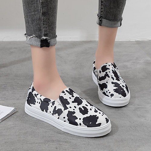 Women's Loafers & Slip-Ons Flat Heel Round Toe Suede Color Block Leopard Black / White Leopard Pink
Women's Loafers & Slip-Ons Flat Heel Round Toe Suede Color Block Leopard Black / White Leopard Pink