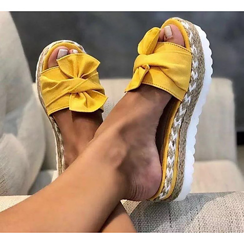 Women's Sandals Flat Heel Round Toe PU Bowknot Solid Colored Dark Brown White Black
Women's Sandals Flat Heel Round Toe PU Bowknot Solid Colored Dark Brown White Black