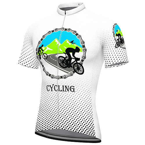 21Grams Men's Short Sleeve Cycling Jersey Spandex White Bike Top Mountain Bike MTB Road Bike Cycling Breathable Quick Dry Sports Clothing Apparel / Athleisure
21Grams Men's Short Sleeve Cycling Jersey Spandex White Bike Top Mountain Bike MTB Road Bike Cycling Breathable Quick Dry Sports Clothing Apparel / Athleisure