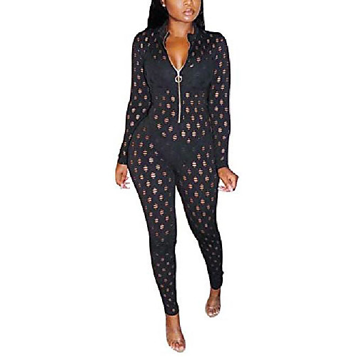 oluolin womens sexy lace jumpsuit see through mesh holes long sleeve romper clubwear one piece deep v neck outfits black
oluolin womens sexy lace jumpsuit see through mesh holes long sleeve romper clubwear one piece deep v neck outfits black