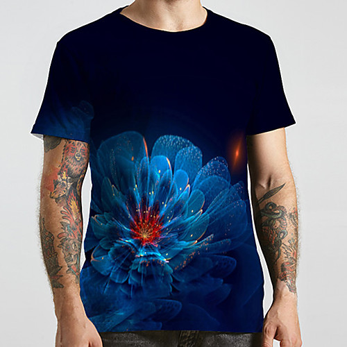 Men's Unisex Tee T shirt 3D Print Floral Graphic Prints Plus Size Print Short Sleeve Casual Tops Basic Designer Big and Tall Black
Men's Unisex Tee T shirt 3D Print Floral Graphic Prints Plus Size Print Short Sleeve Casual Tops Basic Designer Big and Tall Black