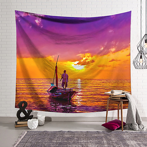 Wall Tapestry Art Decor Blanket Curtain Hanging Home Bedroom Living Room Decoration Polyester Ocean Sunset 
Wall Tapestry Art Decor Blanket Curtain Hanging Home Bedroom Living Room Decoration Polyester Ocean Sunset