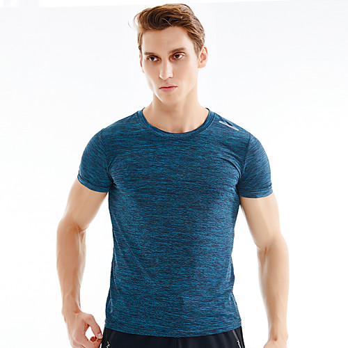 Men's T shirt Hiking Tee shirt Short Sleeve Tee Tshirt Top Outdoor Lightweight Breathable Quick Dry Sweat wicking Autumn / Fall Spring POLY Chinlon Black Blue Light Blue Hunting Fishing Climbing
Men's T shirt Hiking Tee shirt Short Sleeve Tee Tshirt Top Outdoor Lightweight Breathable Quick Dry Sweat wicking Autumn / Fall Spring POLY Chinlon Black Blue Light Blue Hunting Fishing Climbing