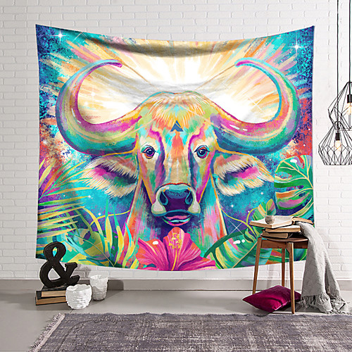 Wall Tapestry Art Decor Blanket Curtain Hanging Home Bedroom Living Room Decoration Polyester Colorful Cow
Wall Tapestry Art Decor Blanket Curtain Hanging Home Bedroom Living Room Decoration Polyester Colorful Cow