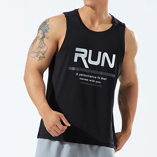Men's Tank Top Tee / T-shirt X Crew Neck Spandex Letter & Number Sport Athleisure Top Sleeveless Breathable Quick Dry Moisture Wicking Soft Comfortable Exercise & Fitness Running Everyday Use Casual
Men's Tank Top Tee / T-shirt X Crew Neck Spandex Letter & Number Sport Athleisure Top Sleeveless Breathable Quick Dry Moisture Wicking Soft Comfortable Exercise & Fitness Running Everyday Use Casual