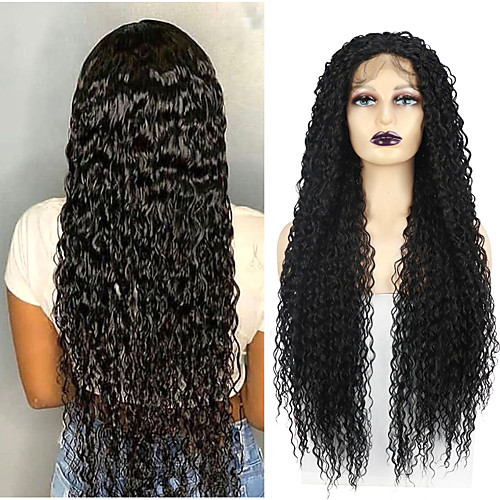 Long CurlyLace Front Wigs Deep Parting Wig for Women Heat Resistant Fabric Synthetic Hair Replacement Wig Free Cap
Long CurlyLace Front Wigs Deep Parting Wig for Women Heat Resistant Fabric Synthetic Hair Replacement Wig Free Cap