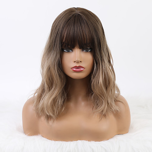 Synthetic Wig Micro Locs Loose Curl Bob Wig 14 inch Light Brown Synthetic Hair 14 inch Women's Fashionable Design New Arrival Ombre Hair Dark Brown Light Brown
Synthetic Wig Micro Locs Loose Curl Bob Wig 14 inch Light Brown Synthetic Hair 14 inch Women's Fashionable Design New Arrival Ombre Hair Dark Brown Light Brown