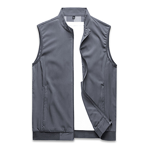 Men's Hiking Tee shirt Sleeveless V Neck Vest / Gilet Outdoor Breathable Anti-tear Multi-Pockets Spring Summer Polyester Solid Color Black Grey Fishing Climbing Camping / Hiking / Caving
Men's Hiking Tee shirt Sleeveless V Neck Vest / Gilet Outdoor Breathable Anti-tear Multi-Pockets Spring Summer Polyester Solid Color Black Grey Fishing Climbing Camping / Hiking / Caving