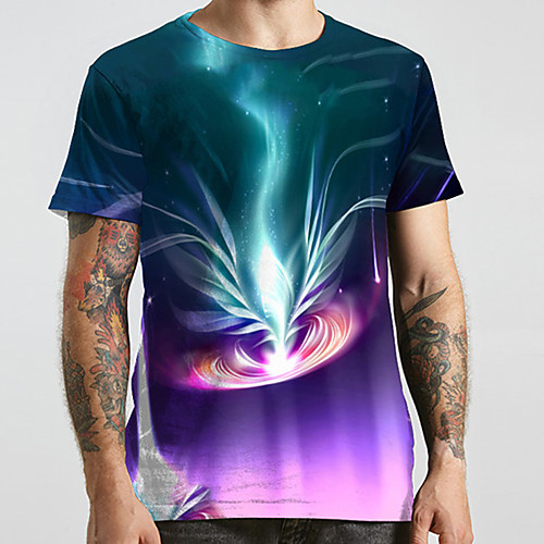 Men's Unisex Tee T shirt 3D Print Floral Graphic Prints Plus Size Print Short Sleeve Casual Tops Basic Designer Big and Tall Rainbow
Men's Unisex Tee T shirt 3D Print Floral Graphic Prints Plus Size Print Short Sleeve Casual Tops Basic Designer Big and Tall Rainbow