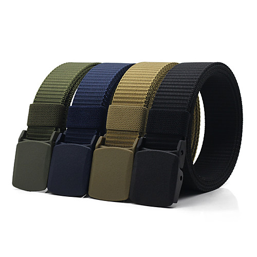 Belt Men's Plastic Buckle Belt Military Tactical Belt Wearable Breathable Protective for Solid Colored Nylon Fall Spring Summer
Belt Men's Plastic Buckle Belt Military Tactical Belt Wearable Breathable Protective for Solid Colored Nylon Fall Spring Summer