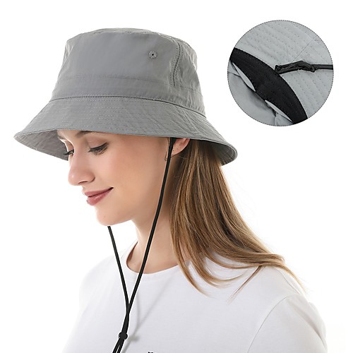 Women's Fisherman Hat Hiking Cap 1 PCS Outdoor Portable Sunscreen Soft Breathable Hat Solid Color Polyester Black Army Green Blue for Fishing Climbing Beach
Women's Fisherman Hat Hiking Cap 1 PCS Outdoor Portable Sunscreen Soft Breathable Hat Solid Color Polyester Black Army Green Blue for Fishing Climbing Beach