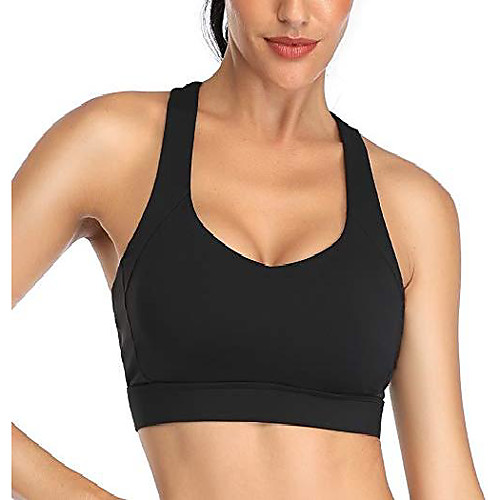 vutru sports bra longline padded, high impact yoga bra with mesh back for gym activewear, black, x-large
vutru sports bra longline padded, high impact yoga bra with mesh back for gym activewear, black, x-large