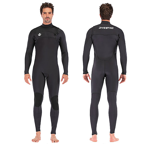 DIVESTAR Men's Full Wetsuit 3mm CR Neoprene Diving Suit Windproof Long Sleeve Front Zip Solid Colored Autumn / Fall Winter Spring
DIVESTAR Men's Full Wetsuit 3mm CR Neoprene Diving Suit Windproof Long Sleeve Front Zip Solid Colored Autumn / Fall Winter Spring