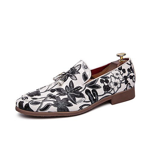 Men's Loafers & Slip-Ons Tassel Loafers Comfort Loafers Floral Patent Leather Business Casual Classic Daily Party & Evening Walking Shoes Patent Leather Breathable Non-slipping Wear Proof Booties
Men's Loafers & Slip-Ons Tassel Loafers Comfort Loafers Floral Patent Leather Business Casual Classic Daily Party & Evening Walking Shoes Patent Leather Breathable Non-slipping Wear Proof Booties