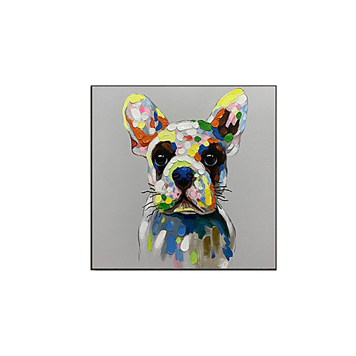 100% Hand painted Wall Art Animal Picture Canvas Colorful Dog Painting For Living Room Home Decor No Frame
100% Hand painted Wall Art Animal Picture Canvas Colorful Dog Painting For Living Room Home Decor No Frame