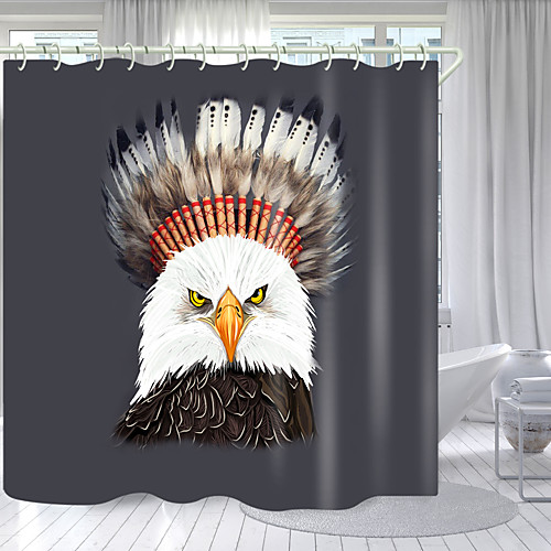 Crown Bird Digital Printing Shower Curtain Shower Curtains Hooks Modern Polyester New Design
Crown Bird Digital Printing Shower Curtain Shower Curtains Hooks Modern Polyester New Design