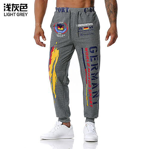 Men's Sweatpants Sports Sports Casual Leisure Sports Pants Sweatpants Pants Graphic Prints Full Length Black Light Grey Dark Gray
Men's Sweatpants Sports Sports Casual Leisure Sports Pants Sweatpants Pants Graphic Prints Full Length Black Light Grey Dark Gray