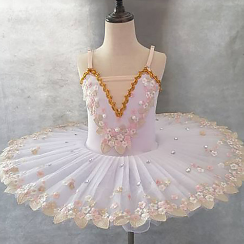 Ballet Tutu Dress Dress Lace Printing Embroidery Girls' Training Performance Sleeveless High Elastane Lace Tulle
Ballet Tutu Dress Dress Lace Printing Embroidery Girls' Training Performance Sleeveless High Elastane Lace Tulle