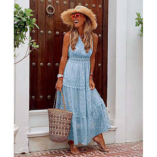european and american foreign trade independent station chiffon lace v-neck dress
european and american foreign trade independent station chiffon lace v-neck dress