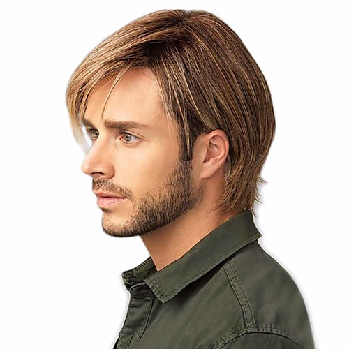 Men's Wigs Short Straight Layered Synthetic Hair Suitable For Men And Men's Daily Wear Role-playing Halloween Party
Men's Wigs Short Straight Layered Synthetic Hair Suitable For Men And Men's Daily Wear Role-playing Halloween Party
