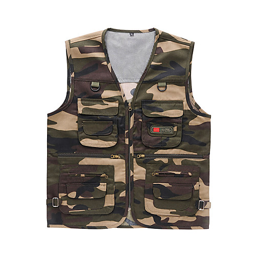 Men's Hunting Gilet Outdoor Breathable Fast Dry Wearable Comfortable Spring Summer Solid Colored Camo Nylon Polyester Forest Green Black Army Green
Men's Hunting Gilet Outdoor Breathable Fast Dry Wearable Comfortable Spring Summer Solid Colored Camo Nylon Polyester Forest Green Black Army Green