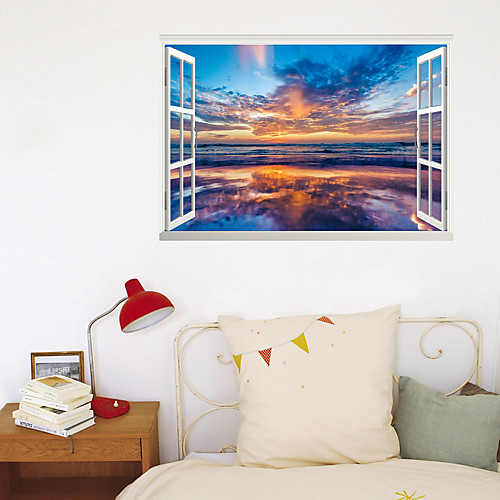 3D Fake Window New Wall Paste Seaside Sunrise Sunset Home Corridor Background Decoration Can Be Removed Stickers
3D Fake Window New Wall Paste Seaside Sunrise Sunset Home Corridor Background Decoration Can Be Removed Stickers