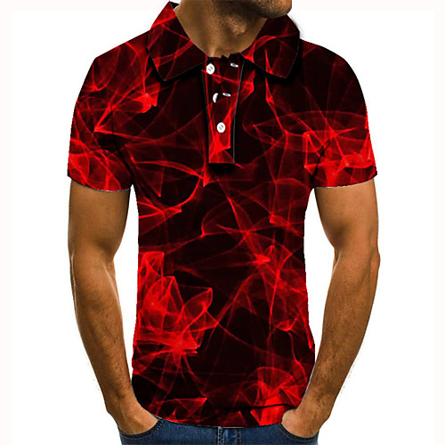 Men's Golf Shirt Tennis Shirt 3D Print Color Block Graphic Prints Button-Down Short Sleeve Street Tops Casual Fashion Cool Red / Sports
Men's Golf Shirt Tennis Shirt 3D Print Color Block Graphic Prints Button-Down Short Sleeve Street Tops Casual Fashion Cool Red / Sports