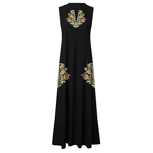Women's Swing Dress Maxi long Dress Black Blue Wine Sleeveless Print Spring Summer V Neck Casual 2021 S M L XL XXL 3XL 4XL 5XL
Women's Swing Dress Maxi long Dress Black Blue Wine Sleeveless Print Spring Summer V Neck Casual 2021 S M L XL XXL 3XL 4XL 5XL