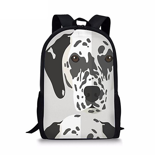 Unisex Polyester Commuter Backpack Large Capacity Waterproof Zipper Animal School White Red Green
Unisex Polyester Commuter Backpack Large Capacity Waterproof Zipper Animal School White Red Green