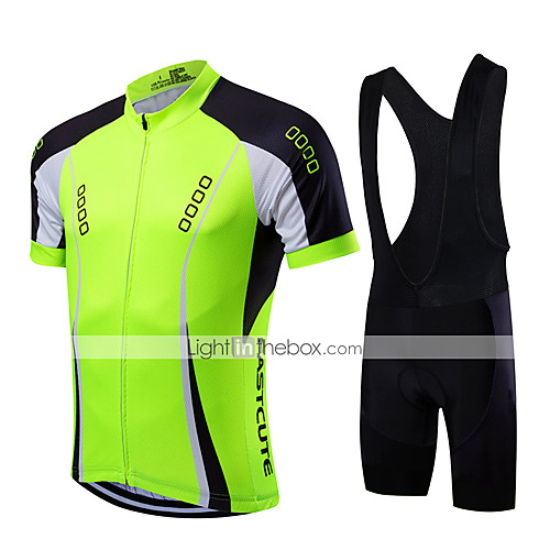 21Grams Men's Short Sleeve Cycling Jersey with Bib Shorts Yellow Red Light Green Bike Quick Dry Breathable Sports Mountain Bike MTB Road Bike Cycling Clothing Apparel / High Elasticity / Advanced
21Grams Men's Short Sleeve Cycling Jersey with Bib Shorts Yellow Red Light Green Bike Quick Dry Breathable Sports Mountain Bike MTB Road Bike Cycling Clothing Apparel / High Elasticity / Advanced
