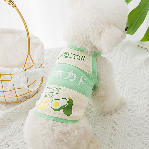 Dog Cat Shirt / T-Shirt Vest Fruit Basic Adorable Cute Casual / Daily Dog Clothes Puppy Clothes Dog Outfits Breathable Red Pink Green Costume for Girl and Boy Dog Cotton Fabric S M L XL 2XL
Dog Cat Shirt / T-Shirt Vest Fruit Basic Adorable Cute Casual / Daily Dog Clothes Puppy Clothes Dog Outfits Breathable Red Pink Green Costume for Girl and Boy Dog Cotton Fabric S M L XL 2XL