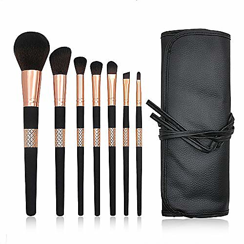 makeup brush make up brushes 7 pcs professional synthetic lip eyeshadow eyeliner foundation powder cosmetic brushes kit with pu leather bag brush sets (color : black, size : 10x23x4cm)
makeup brush make up brushes 7 pcs professional synthetic lip eyeshadow eyeliner foundation powder cosmetic brushes kit with pu leather bag brush sets (color : black, size : 10x23x4cm)