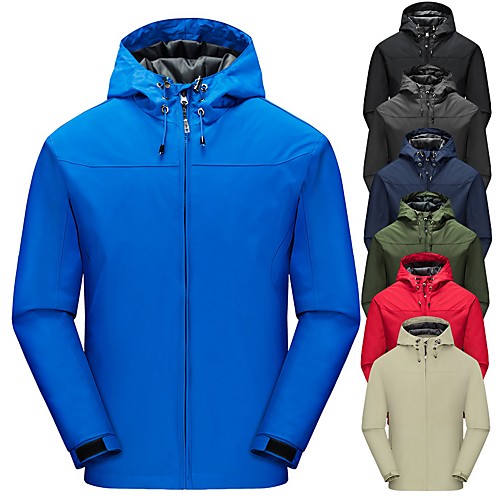 Men's Hoodie Jacket Waterproof Hiking Jacket Hiking Windbreaker Outdoor Solid Color Waterproof Lightweight Windproof Breathable Jacket Top Full Zip Hunting Fishing Climbing Dark Grey Black Red Army
Men's Hoodie Jacket Waterproof Hiking Jacket Hiking Windbreaker Outdoor Solid Color Waterproof Lightweight Windproof Breathable Jacket Top Full Zip Hunting Fishing Climbing Dark Grey Black Red Army