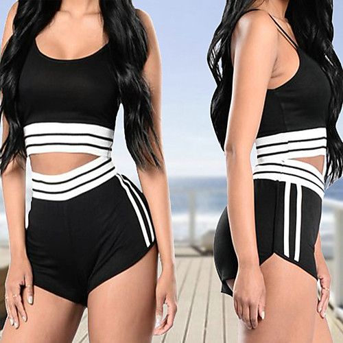 Women's 2pcs Activewear Set Yoga Suit Sports Bra with Shorts Peplum Split Off Shoulder Stripes Black Blue Pink Spandex Yoga Fitness Gym Workout Shorts Sports Bra Tank Top Sleeveless Sport Activewear
Women's 2pcs Activewear Set Yoga Suit Sports Bra with Shorts Peplum Split Off Shoulder Stripes Black Blue Pink Spandex Yoga Fitness Gym Workout Shorts Sports Bra Tank Top Sleeveless Sport Activewear