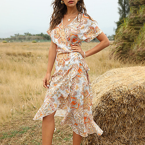 2021 cross-border aliexpress foreign trade summer european and american models regained waist mid-length v-neck lace women's dress
2021 cross-border aliexpress foreign trade summer european and american models regained waist mid-length v-neck lace women's dress