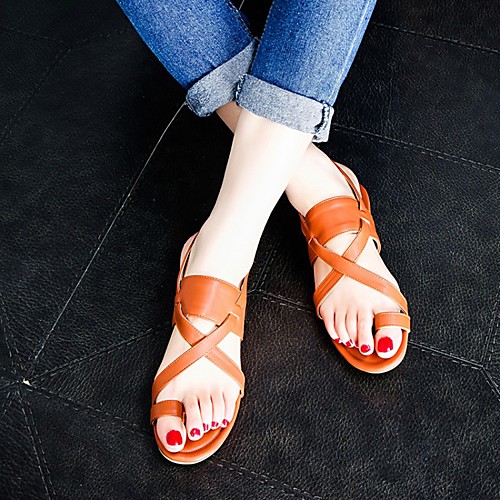 Women's Sandals Boho Bohemia Beach Flat Heel Round Toe PU Synthetics Black Silver Brown
Women's Sandals Boho Bohemia Beach Flat Heel Round Toe PU Synthetics Black Silver Brown