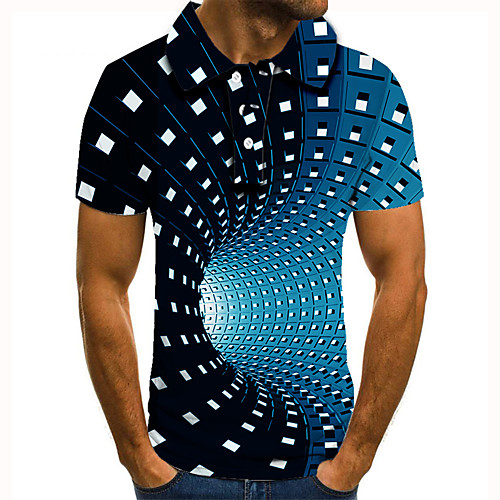 Men's Golf Shirt Tennis Shirt 3D Print 3D Graphic Prints Collar Street Casual Button-Down Short Sleeve Tops Casual Fashion Cool Blue / Sports
Men's Golf Shirt Tennis Shirt 3D Print 3D Graphic Prints Collar Street Casual Button-Down Short Sleeve Tops Casual Fashion Cool Blue / Sports