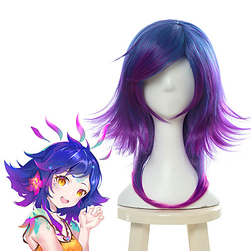 LOL Neeko Cosplay Wigs The Curious Chameleon Game Cosplay Wig Heat Resistant Synthetic Hair Perucas Cosplay Wig
LOL Neeko Cosplay Wigs The Curious Chameleon Game Cosplay Wig Heat Resistant Synthetic Hair Perucas Cosplay Wig