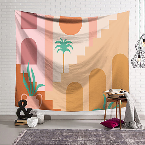 Wall Tapestry Art Decor Blanket Curtain Hanging Home Bedroom Living Room Decoration Polyester Modern Minimalist Illustration Marandi Style
Wall Tapestry Art Decor Blanket Curtain Hanging Home Bedroom Living Room Decoration Polyester Modern Minimalist Illustration Marandi Style